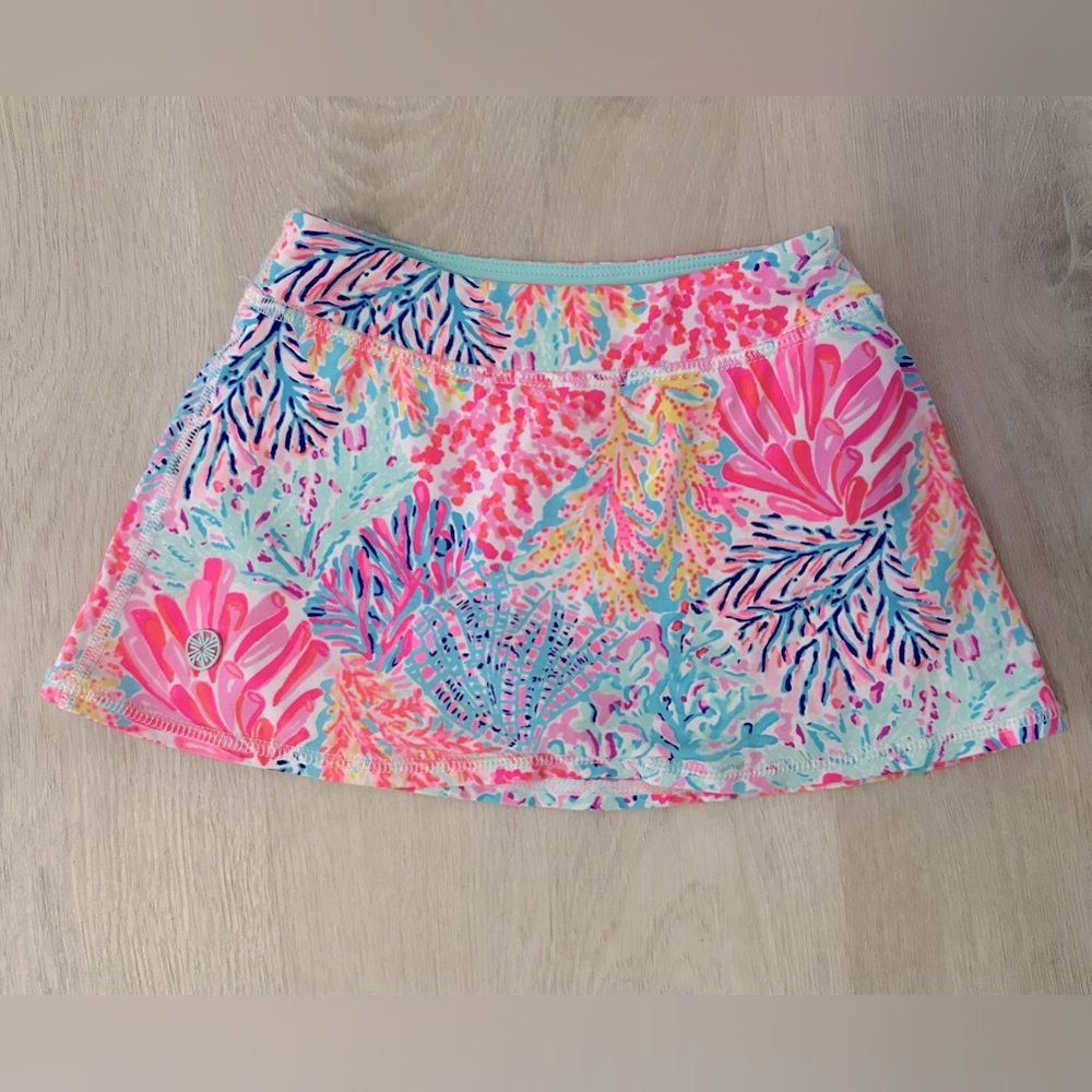 Lilly Pulitzer, toddler skirt with shorts, size xs (2T and 3T)